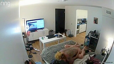 Interracial Cheating Caught on Hidden Cam - Amateur Homemade Porn