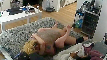 Interracial Cheating Caught on Hidden Cam - Amateur Homemade Porn