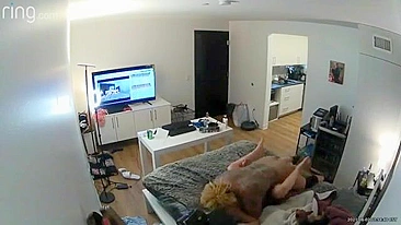 Interracial Cheating Caught on Hidden Cam - Amateur Homemade Porn