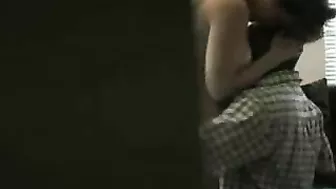 Interracial Spy Cam - Black Roommate & Girlfriend Hidden Homemade Voyeur Sex