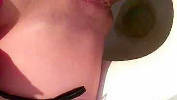 Squirting Selfie Amateur Masturbates Tight Pussy Shaved