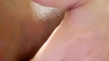 Self-Pleasure in the Bathroom with Wet Pussy & Fingering