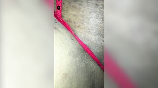 Amateur Ebony Couple Homemade Masturbation with Sex Toys & Wet Pussy