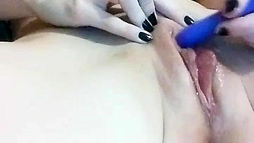 Redhead Squirts with Dildo & Orgasm / Homemade Masturbation Video