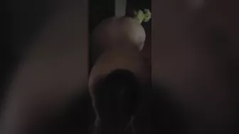 Submissive Girlfriend Masturbates with Dildo for Amateur Homemade Sex Toy Fun