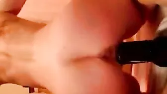 Masturbating with Big Dildos - Amateur Cowgirls Ride Creamy Pussies