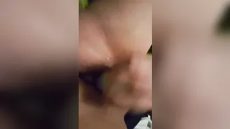 Massive Pussy Masturbates with Huge Dildo in Homemade Sex Toy Video