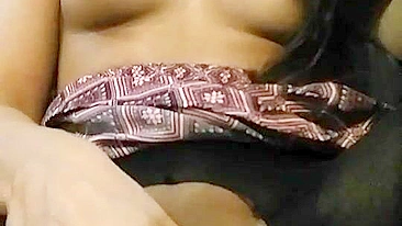 Amateur Asian Masturbates with Dildo & Homemade Video