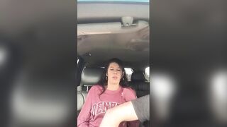College Girl Masturbation Car Ride Amateur Fingering Orgasm Porn
