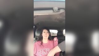 College Girl Masturbation Car Ride Amateur Fingering Orgasm Porn