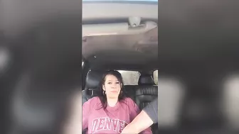 College Girl Masturbation Car Ride Amateur Fingering Orgasm Porn