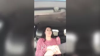 College Girl Masturbation Car Ride Amateur Fingering Orgasm Porn