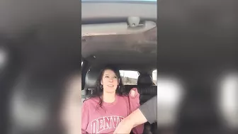 College Girl Masturbation Car Ride Amateur Fingering Orgasm Porn