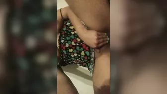 Amateur Brunette Teases Small Tits in Homemade Masturbation Selfie