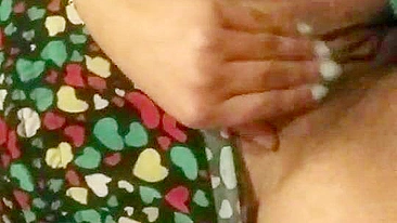 Amateur Brunette Teases Small Tits in Homemade Masturbation Selfie