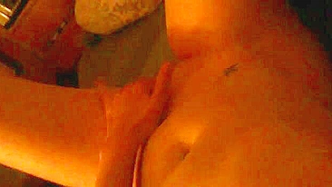 College Girl Homemade Masturbation Selfie with Moaning Orgasm