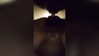 Amateur Masturbates with Big Dildo & Gaping Pussy in Homemade Video