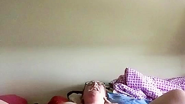 Amateur BBW Dirty Talk Masturbation with Glasses & Sex Toys