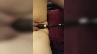 Masturbating MILF with Sex Toys & Blowjob