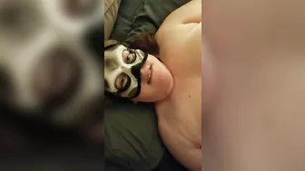 Masturbating MILF with Sex Toys & Blowjob