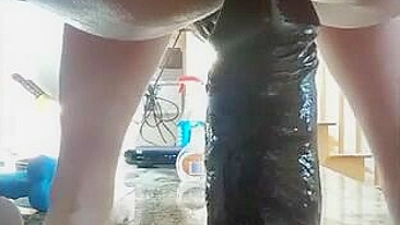 Masturbating with Big Black Dildos - Amateur Cowgirls Take It All Like Sex Freaks