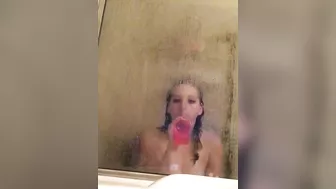 Homemade Masturbation with Sex Toys in Shower / XXX Amateur