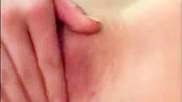 Busty Amateur Fingers Wet Pussy in Homemade Masturbation Video