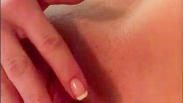 Busty Amateur Fingers Wet Pussy in Homemade Masturbation Video