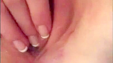 Busty Amateur Fingers Wet Pussy in Homemade Masturbation Video