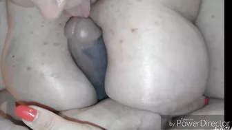 Mature BBW MILF with Big Tits & Dildo Amateur Homemade Masturbation