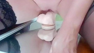 Amateur Masturbation with Tight Pussy & Sex Toys #Moaning_Orgasm