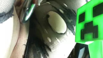 Masturbating with Sex Toys in Nylon Stockings - Amateur BBW Dildo Homemade Porn