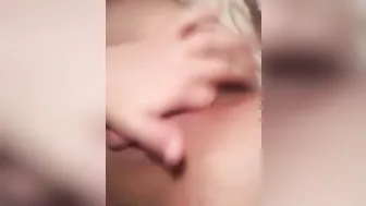 Masturbating with Big Lips & Squirting - Amateur Homemade
