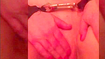 Masturbating Submissive Slut Orgasm Denial in BDSM Bondage