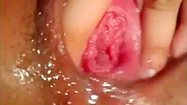 Massive Dildo Masturbation Squirts Gaping Butt Hole