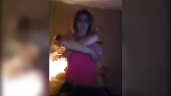 Masturbating Amateur Milf Fingers Herself on Webcam for Stranger with Small Tits