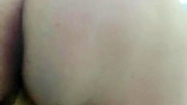 Squirting MILF with Big Tits & Ass Fucks Herself w/ Dildo