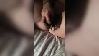 Amateur Masturbates with Dildo & Sex Toys, Wet Pussy Homemade Video