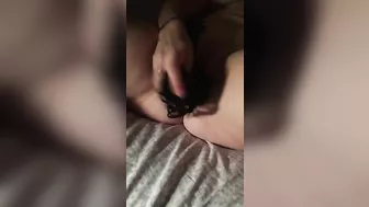 Amateur Masturbates with Dildo & Sex Toys, Wet Pussy Homemade Video