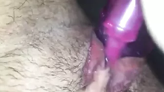 Homemade Masturbation with Hairy Amateur & Sex Toys