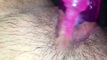 Homemade Masturbation with Hairy Amateur & Sex Toys