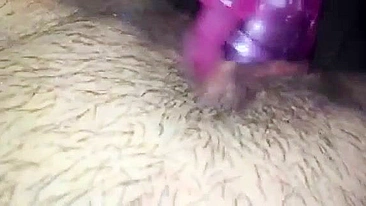 Homemade Masturbation with Hairy Amateur & Sex Toys