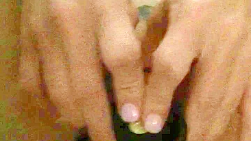 Busty MILF plays with dildo for solo orgasmic bliss