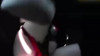 Amateur Girl Masturbating in Public with Sex Toys in Her Uber