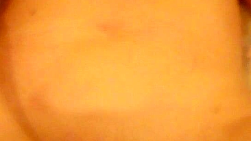 Amateur Masturbates with Dildo & Shaves Pussy for Tight Fit