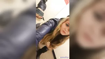 Homemade Masturbation with Sex Toys by Hipster Blonde Amateur