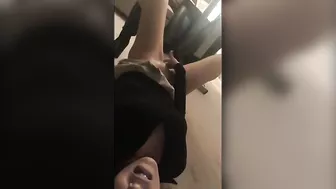 Homemade Masturbation with Dirty Talk & Upskirt Selfies