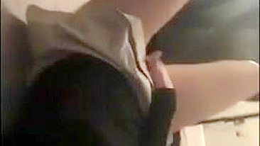 Homemade Masturbation with Dirty Talk & Upskirt Selfies