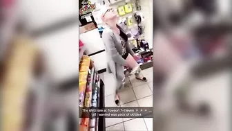 Blonde Amateur Fingers Herself in Public for Cumming Pleasure