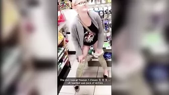 Blonde Amateur Fingers Herself in Public for Cumming Pleasure